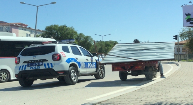 Adana’da elektrikli bisikletle kaçmaya çalışan hırsızlık zanlıları yakalandı