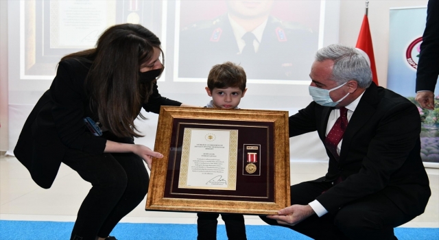 Isparta’da ”Devlet Övünç Madalyası Tevcih Töreni” düzenlendi