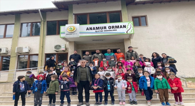 Anamur’da ormanlarla ilgili eğitim veriliyor