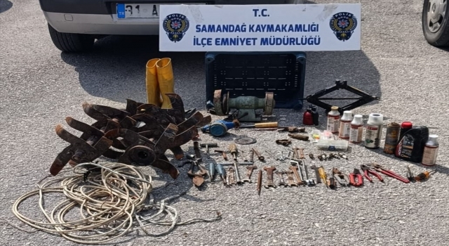 Hatay’da hırsızlık iddiasıyla yakalanan zanlı tutuklandı