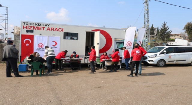 Reyhanlı’da Suriyeliler sağlık taramasından geçirildi