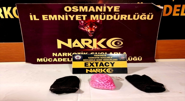 Osmaniye’de uyuşturucu hapla yakalanan 2 zanlı tutuklandı