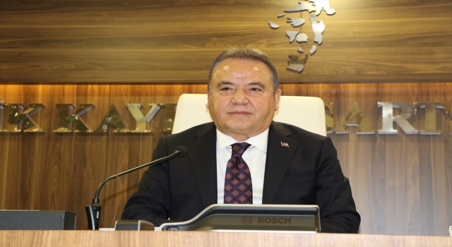 Antalya Büyükşehir Belediyesi nisan ayı meclis toplantısı yapıldı