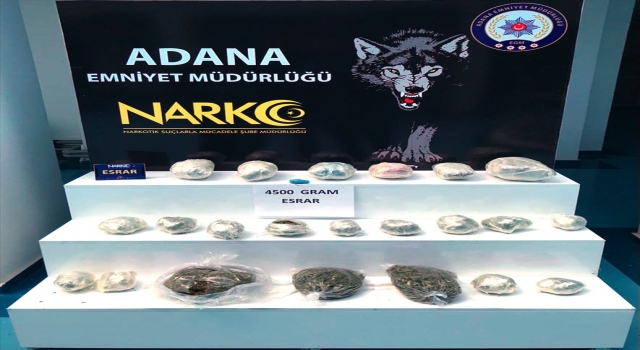 Adana’da evinde uyuşturucu bulunan zanlı tutuklandı