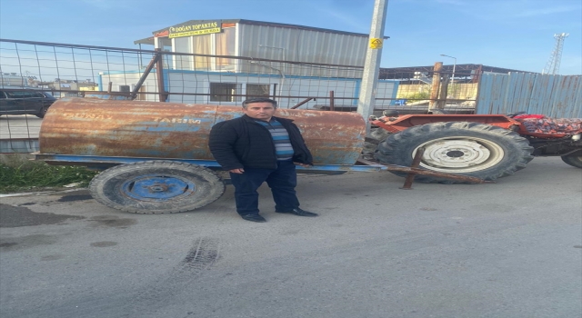 Antalya’da su tankeri çalan şüpheli yakalandı