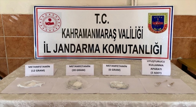 Kahramanmaraş’ta uyuşturucu operasyonunda 6 şüpheliye işlem yapıldı