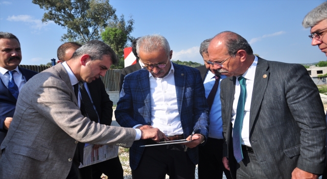 AK Parti’li Durmuşoğlu, yol yapım çalışmalarını inceledi