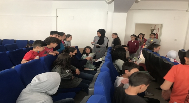 Aladağ’da öğrencilere sağlık semineri verildi