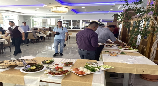 Gastronomi kenti Hatay’ın mezeleri ”Türk Mutfağı Haftası”nda tanıtıldı