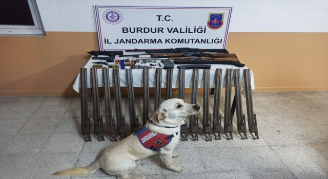 Burdur’da evinde silah ürettiği iddia edilen şüpheli yakalandı