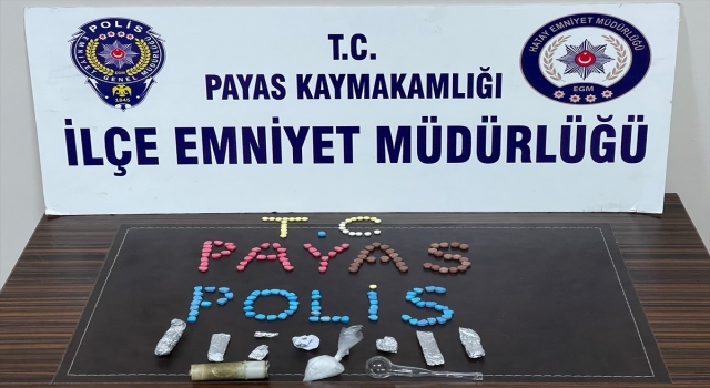 Hatay’da üzerinde uyuşturucu bulunan 2 şüpheli tutuklandı