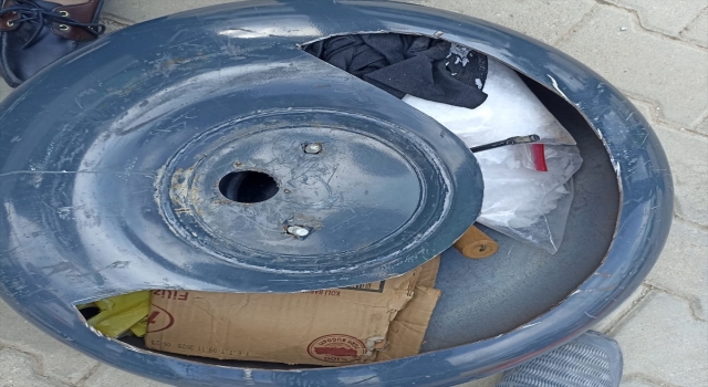 Adana’da bir aracın LPG tankından 5 kilogram sentetik uyuşturucu çıktı