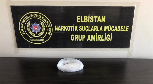 Kahramanmaraş’ta aracında uyuşturucu bulunan zanlı tutuklandı