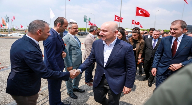 Bakan Karaismailoğlu, Adana’da OSB köprülü kavşağının açılışında konuştu: