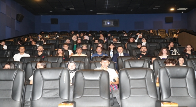 Mersin’de öğrenciler için sinema etkinliği
