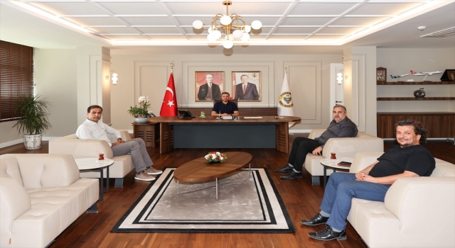 AA Adana Bölge Müdürü Firik’ten, Yüreğir Belediye Başkanı Kocaispir’e ziyaret