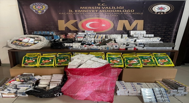 Mersin merkezli kaçakçılık operasyonunda 7 şüpheli yakalandı