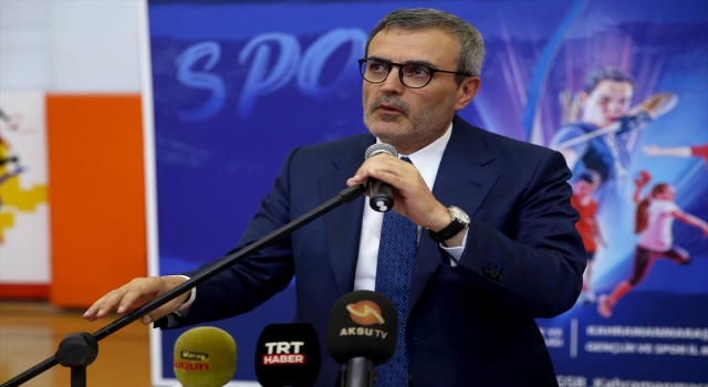 AK Parti Grup Başkanvekili Mahir Ünal, Kahramanmaraş’ta konuştu: