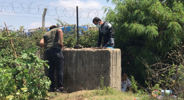 Adana’da su borusuna sıkışmış erkek cesedi bulundu