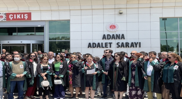 Adana, Mersin, Hatay ve Osmaniye’de avukat Servet Bakırtaş’ın öldürülmesine tepki