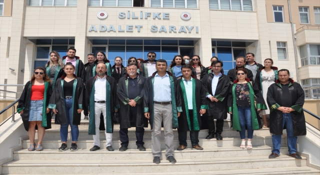 Tarsus ve Silifke’de avukat Servet Bakırtaş’ın öldürülmesine tepki