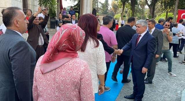 Hatay’da bayramlaşma töreni düzenlendi