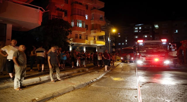 Antalya’da evde çıkan yangın söndürüldü