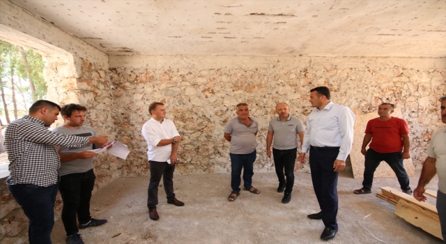 Kaş’taki yarım asırlık okul yeniden hayat buluyor