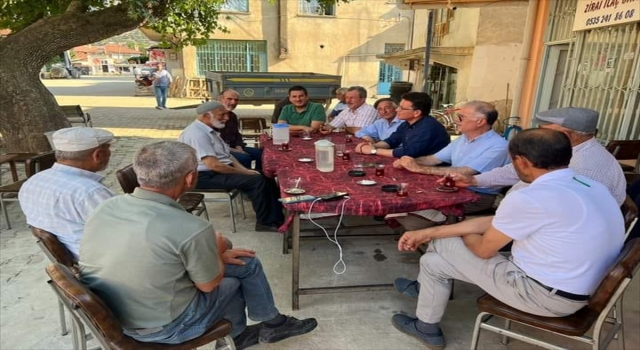AK Parti Antalya Milletvekili Atay Uslu, Kaş ve Elmalı ilçelerini ziyaret etti