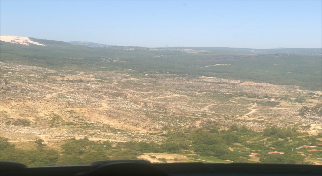 GÜNCELLEME Burdur’daki orman yangını kontrol altına alındı
