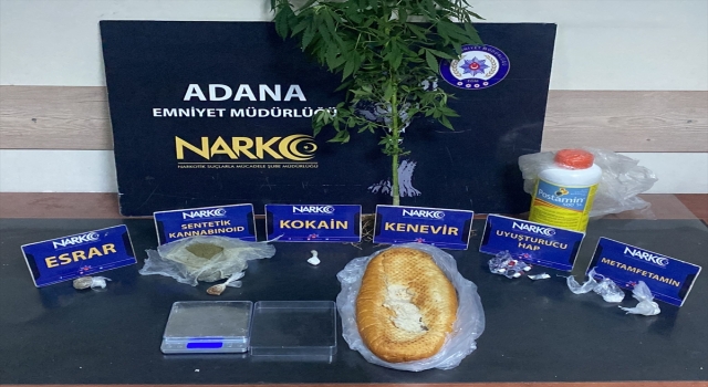 Adana’da uyuşturucu operasyonunda 3 şüpheli tutuklandı