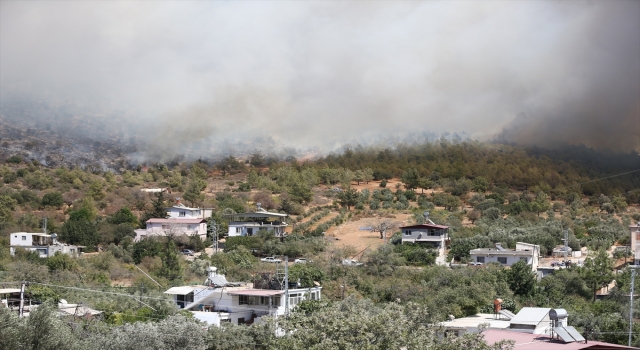 GÜNCELLEME 3 Mersin’deki orman yangınına müdahale ediliyor
