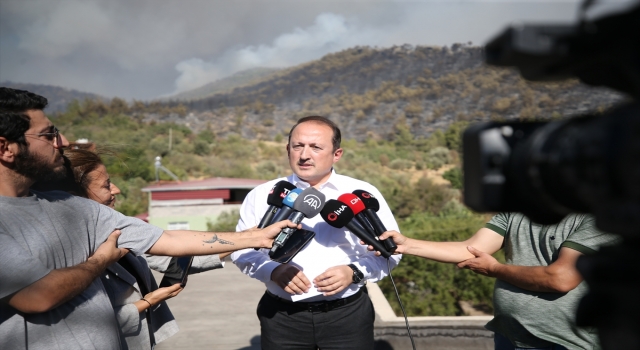 GÜNCELLEME 5 Mersin’deki orman yangınına müdahale ediliyor