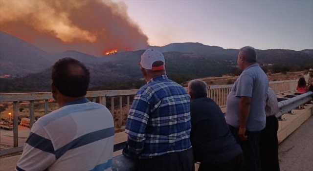 GÜNCELLEME 7 Mersin’deki orman yangınına müdahale ediliyor