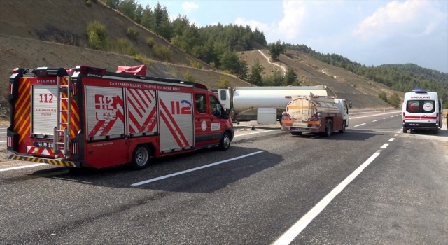 Kahramanmaraş’ta trafik kazası tatbikatı yapıldı