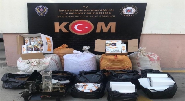 Dörtyol’da kaçakçılık operasyonunda bir şüpheli yakalandı