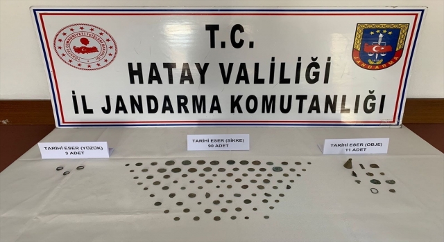 Hatay’da tarihi eser operasyonunda 1 şüpheli yakalandı