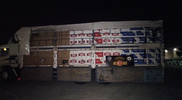 Adana’da 12 milyon 510 bin makaron ele geçirildi
