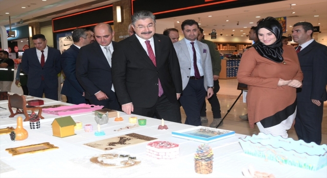 Osmaniye’de hükümlülerin el emeği ürünleri sergilendi