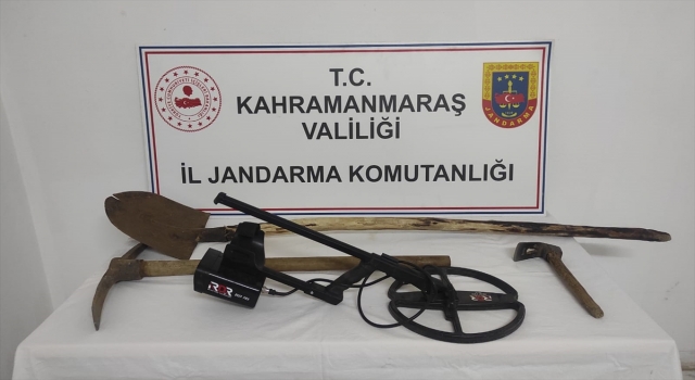 Kahramanmaraş’ta izinsiz kazı yapan 4 kişi yakalandı