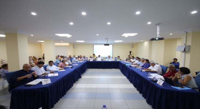 Kaş Belediyesinin ekim ayı meclis toplantısı yapıldı