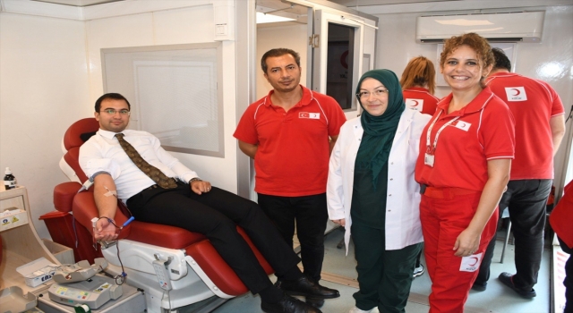 Sumbas’ta kan bağışı kampanyası düzenlendi