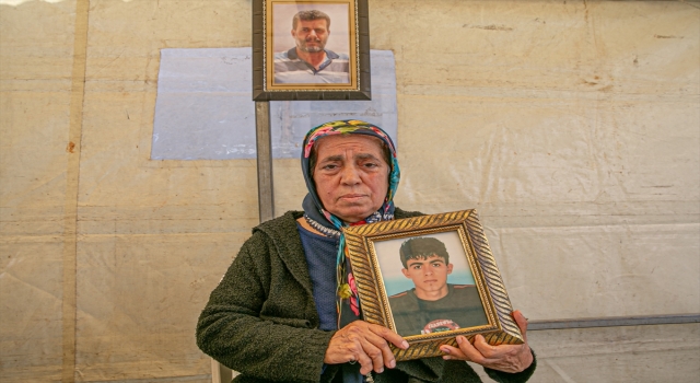Eşini kanserden kaybeden anne ”evlat nöbeti”ni yalnız sürdürecek