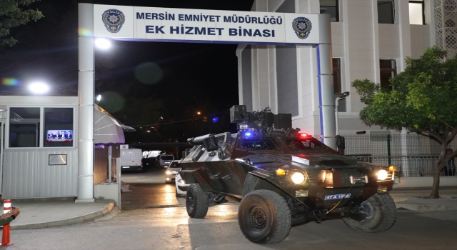 Mersin’deki silahlı çatışmayla ilgili suç örgütlerine yönelik operasyonda 5 gözaltı
