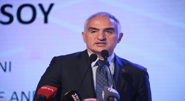 Kültür ve Turizm Bakanı Ersoy, Antalya’da ”FVW Travel Talk Kongresi”nin açılışında konuştu: