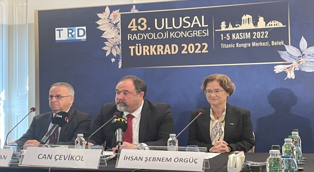 43. Ulusal Radyoloji Kongresi Antalya’da düzenlendi