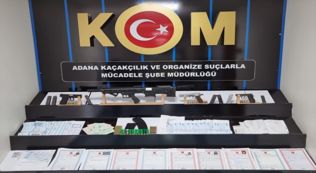 GÜNCELLEME Adana’da tefecilik operasyonunda 16 zanlı yakalandı