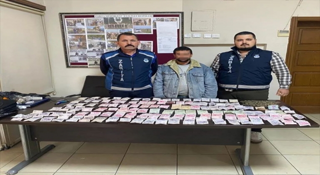 Hatay’da dilencinin üzerinden 1205 lira çıktı