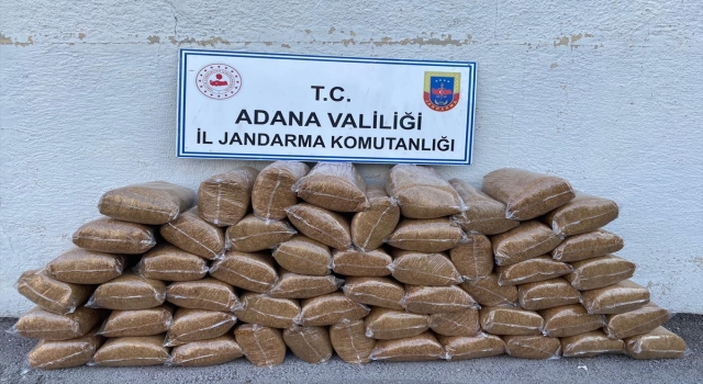 Adana’da 336 kilogram tütün ele geçirildi