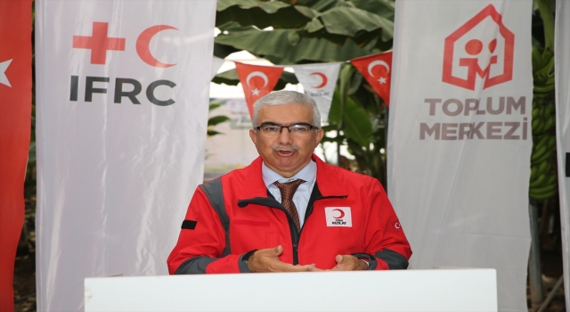 Türk Kızılay Genel Sekreteri Saygılı, Hatay’da çeşitli programlara katıldı